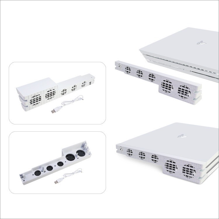 Dobe PS4 Pro Cooling Fan (พัดลม PS4 Pro)(พัดลมระบายความร้อน PS4 Pro)(Ps4 Cooling Fan)(TP4-831) - รูปที่ 3