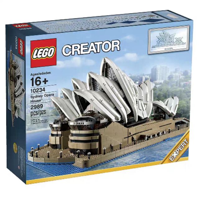 เลโก้แท้ชุด​ 10234 LEGO​ Sydney opera house