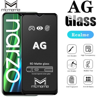 MCMEME AG ฟิล์มกระจก ด้าน Screen Protector Realme Narzo 50A 50i Prime 50 30A 5G