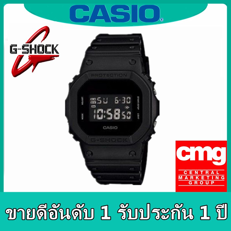 Casio G-shock นาฬิกาข้อมือชาย Special Edition รุ่น DW-5600BB-1 【ประกัน1ปี】 นาฬิกา Casio นาฬิกา gshock ชุดกันน้ำและกันกระ