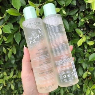 Caudalie Vinopure Clear Skin Purifying Toner 200 ml🌤 โทนเนอร์ทำความสะอาดผิวกระชับรูขุมขน