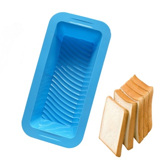 Reusable Rectangular Dishwasher Safe Baking Accessories For Kitchen Easy Use Smooth Surface Hand Craft Silicone Loaf Pan