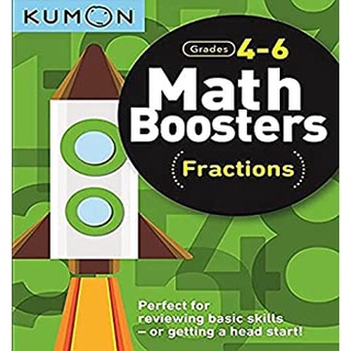 Fractions : Grades 4-6 (Math Boosters) สั่งเลย!! หนังสือภาษาอังกฤษมือ1 (New)