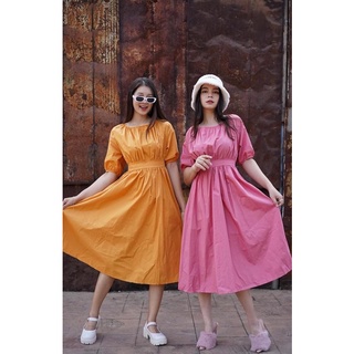 VANDER DRESS (490.-)ลุคเจ้าหญิง ลูกคุณ กับน้องแวนด้า ข้างหลังเป็นดีเทลเปิดหลังนะคะ 🧡🎀