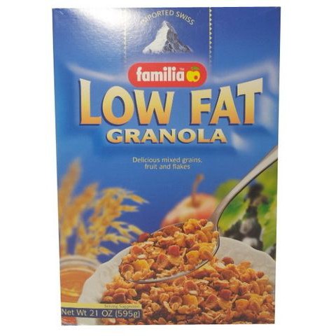 อาหารเช้าซีเรียลFamilia Granola Low Fat 595g