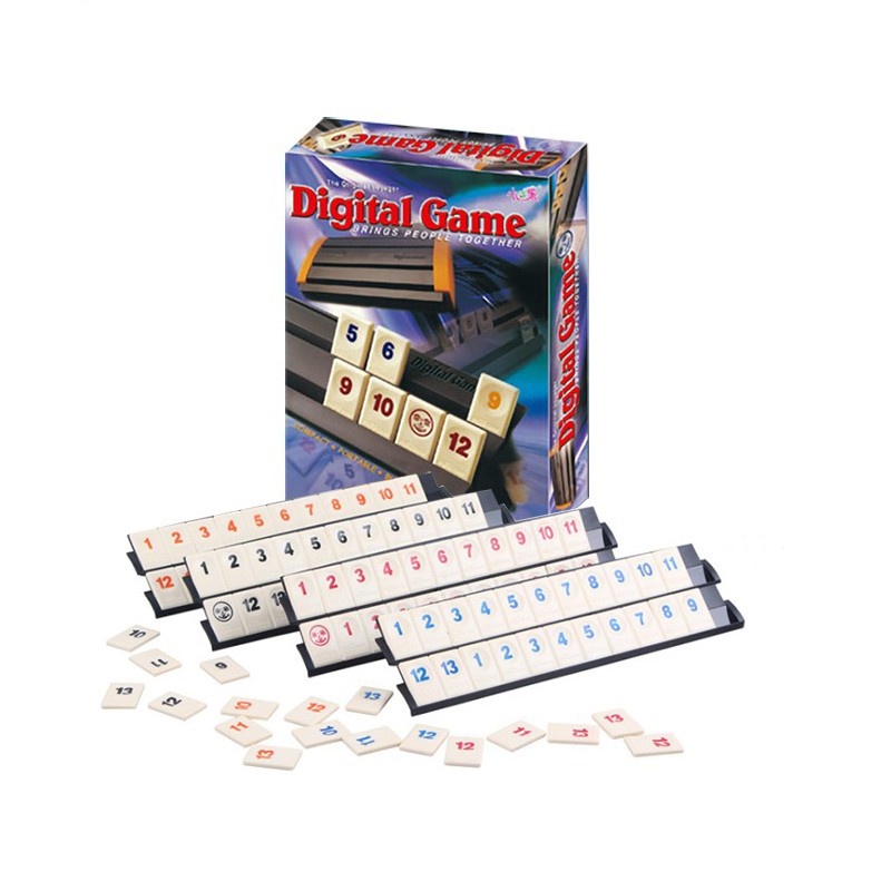 Rummikub Rummy Digital Card Board Game Puzzle Family Party Parent-child Education Boy Girl Toy Gift(