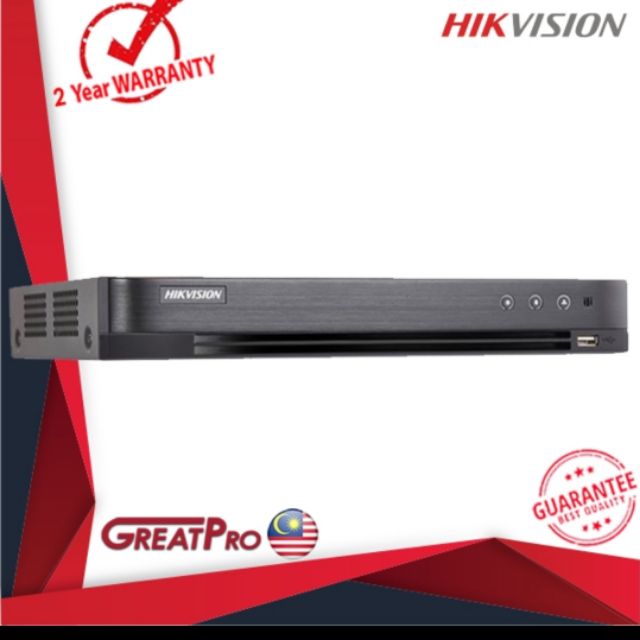 HIKVISION 8 CHANNEL DVR 4MP TURBO HD 4.0 กล้องวงจรปิด DS-7208HQHI -K1