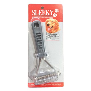 Sleeky Dog Brushes Grooming Kits สลิคกี้ หวี/แปรงสำหรับสุนัข รูปตัวแอล