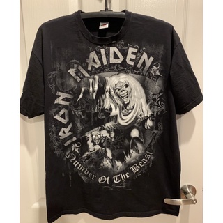 ผ้าฝ้ายแท้💀IRON MAIDEN T-SHIRT🔥ซื้อจากประเทศ UKRAINE💀S-4XLสามารถปรับแต่งได้