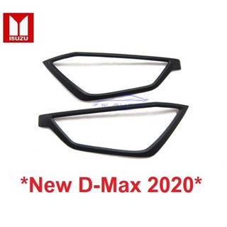 ครอบไฟหน้า Isuzu All New D-Max 2019 2020 2021 สีดำด้าน อีซูซุ ดีแม็กซ์ ครอบไฟ ไฟหน้ารถ ฝาครอบหน้า dmax d max ไฟ ไฟแต่ง