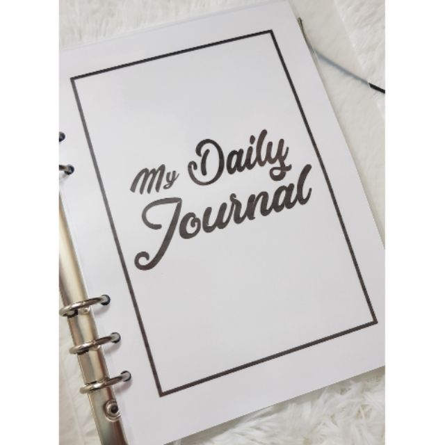A5 MY DAILY JOURNAL NOTEBOOK