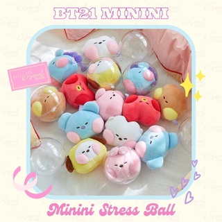 [BT21] พร้อมส่ง Minini stress ball ลูกบอลตุ๊กตา