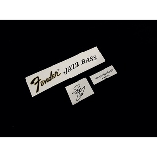 โลโก้หัวกีตาร์ Fender Jazz Bass Geddy Lee Signature