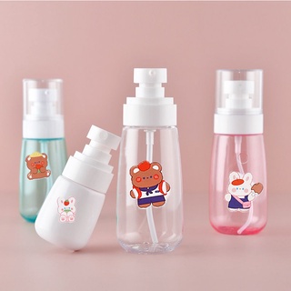 reusable 30ml 60ml 80ML 100ml Spray Bottle / Lotion Pump Bottle Plastic Cosmetic Bottle Refillable Travel Size Bottles Containers