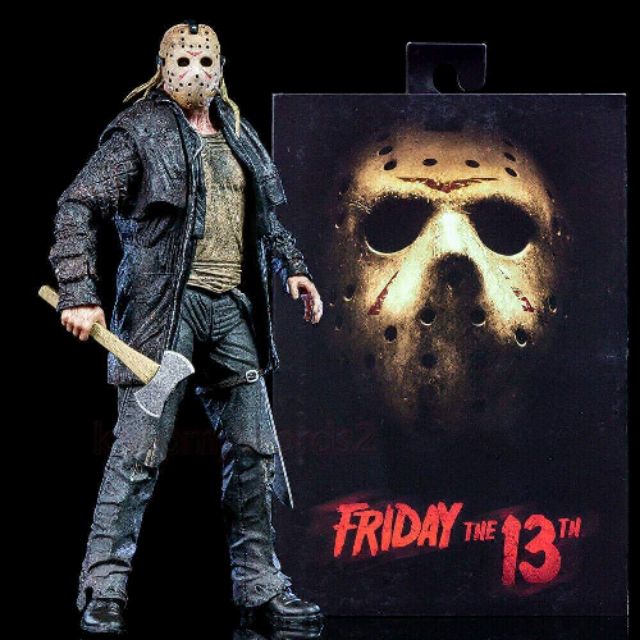 NECA Friday The 13th Jason Voorhees 7" Figure 2009 Remake Reel Toys