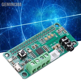 Gemini308 Audio Decoding Module Dual Microphone Speech Recognition WM8960 for RASPBERRY PI ZERO DC5V