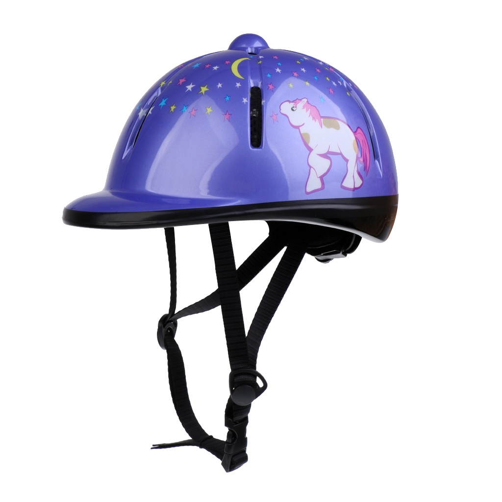 BChildren Kids Adjustable Horse Riding HatHelmet Head Protective Gear ...
