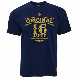 เสื้อยืด พิมพ์ลาย 16Th Birthday Aged Sixteen 16 Years German ของขวัญวันเกิด สไตล์ใหม่ 2022S-5XL