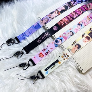 สายคล้องคอ ลาย Kpop Aespa Stray Kids Enhypen Blackpink สําหรับห้อยโทรศัพท์มือถือ