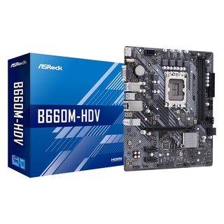 ASROCK B660M-HDV LGA1700 DDR4 (Warranty 3Y)