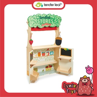 Tender Leaf Toys ของเล่นไม้ ร้านค้าและโรงละครไม้ Woodland Stores and Theatre