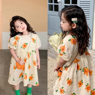 MAX BABY🐰พร้อมส่ง🐰ชุดเดรสกระโปรง แขนตุ๊กตาชุดเดรส สำหรับเด็กผู้หญิง (280)
