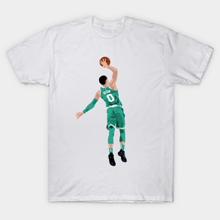 เสื้อยืด แบบนิ่ม พิมพ์ลาย Jayson Tatum Honesty Shop แฟชั่นยอดนิยม สําหรับผู้ชาย