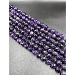 อเมทิสต์ Amethyst beads 10mm