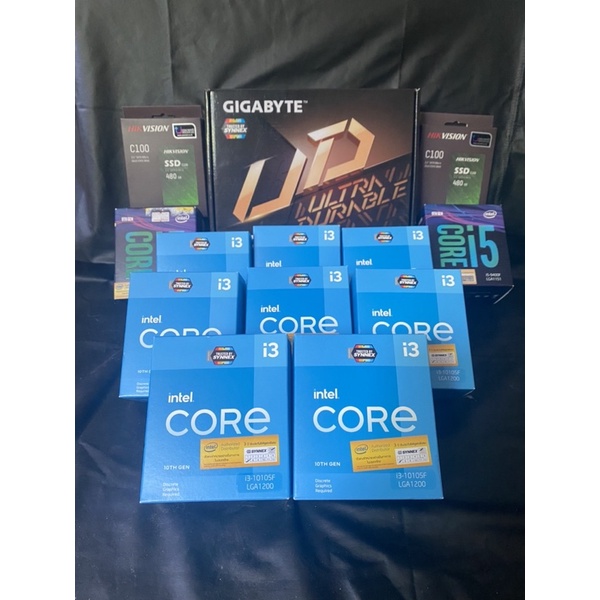 CPU intel core i3 10105f LGA1200