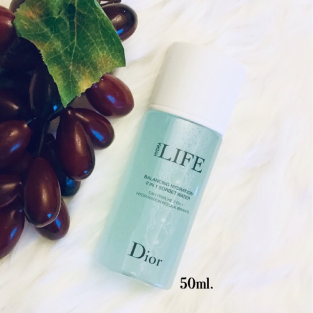 Dior Hydra Life Balancing Hydration 2 In 1 Sorbet Water 50 ml. | Shopee  Thailand