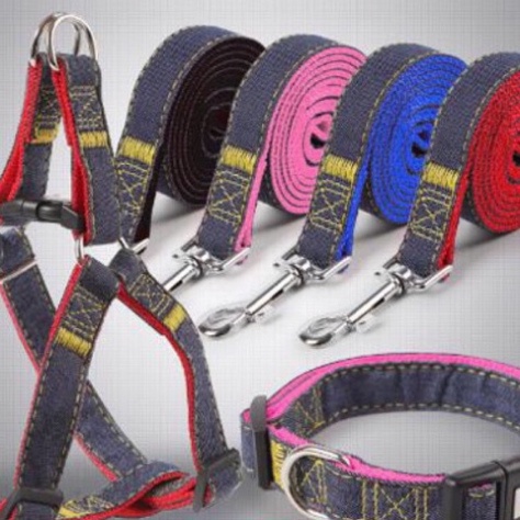 [ร้านจําหน่ายสินค้าสัตว์เลี้ยงใน HCMC] สายจูงสัตว์เลี้ยงสําหรับสุนัขและแมวสําหรับเดิน วัสดุยีนแข็งแร