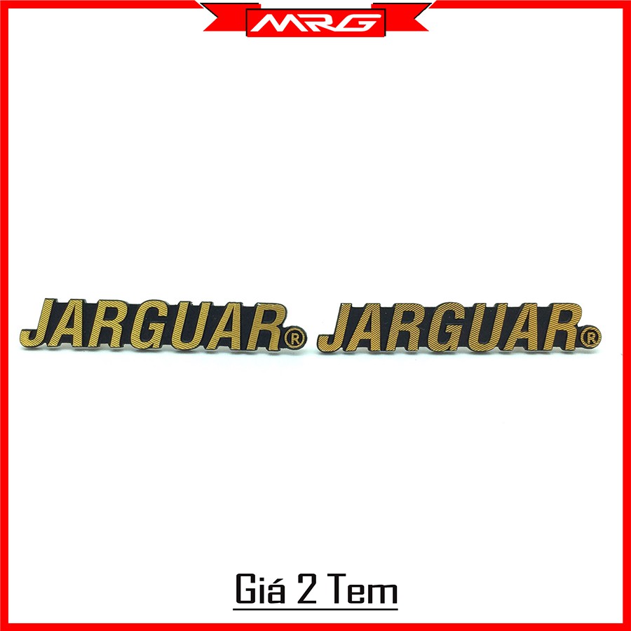 Aluminium JARGUAR Logo ราคา 2 ชิ้น - MrG