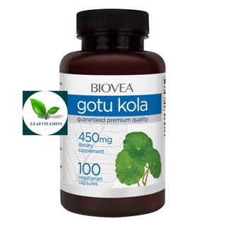 BIOVEA GOTU KOLA 450 mg / 100 Vegetarian Capsules