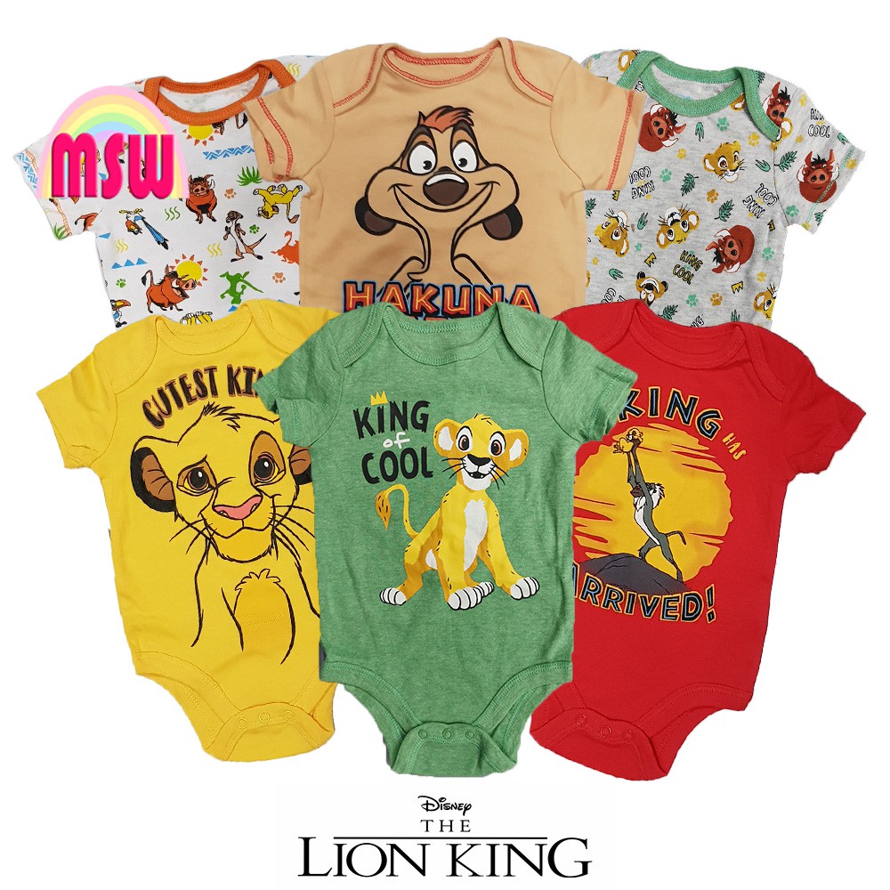 ชุดตัวละคร Baby Romper ชุดรอมเปอร์ (Lion King Series)