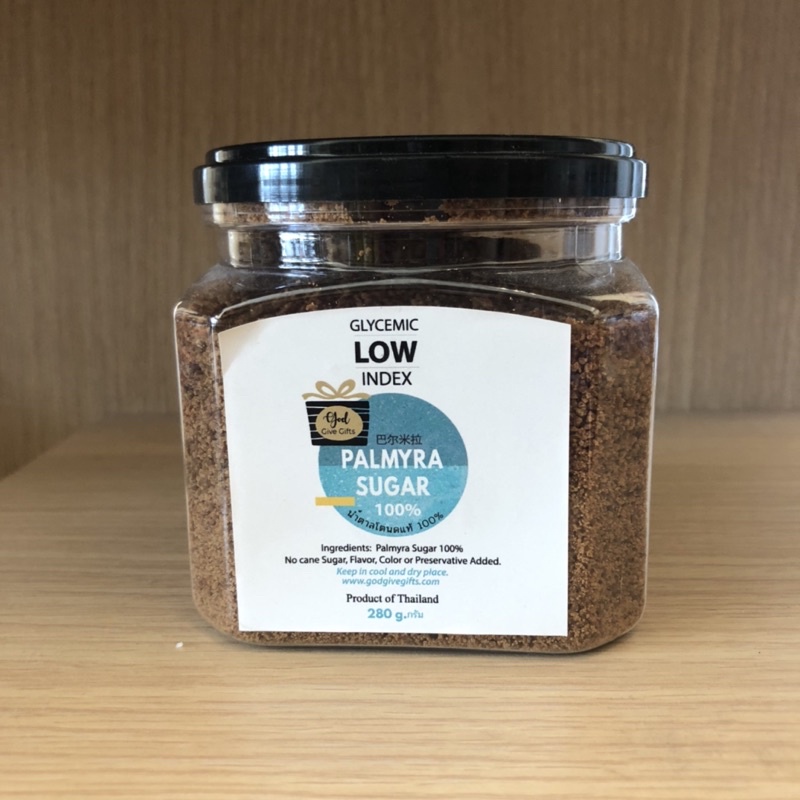 GLYCEMIC LOW INDEX PALMYRA SUGAR 100 น้ำตาลโตนดแท้ 100 280g Shopee