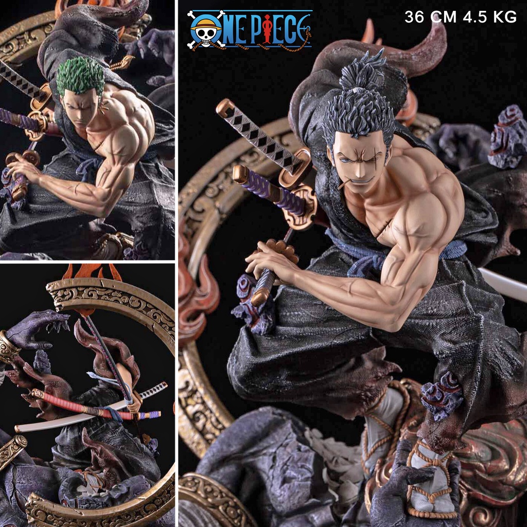 Figure Zuoban Studio One Piece วันพีซ เต็มพิกัดสลัดจอมลุย วันพีช Roronoa Zoro โรโรโนอา โซโร นักล่าโจ