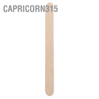 Capricorn315 ไม้พายแว็กซ์ลิ้น แบบใช้แล้วทิ้ง 100 ชิ้น ต่อกล่อง