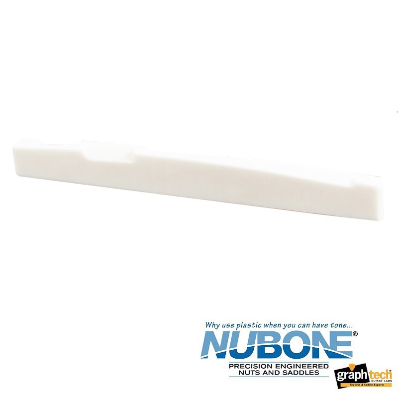 Paramount หย่องล่างกีตาร์โปร่ง อย่างดี แบบกระดูกสังเคราะห์ Nubone Technology ยาว 72 มิล รุ่น DHM-SDAB (WH) (หย่องกีตาร์.