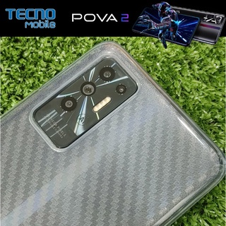 ฟิล์มหลังกันรอย (คละลาย) สำหรับ TECNO  POVA 2