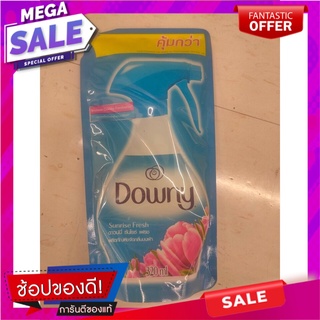 ดาวน์นี่ สเปรย์ขจัดกลิ่นผ้า กลิ่นซันไรซ์ เฟรช ถุงเติม 320มล Downy Fabric Deodorizer Spray, Sunrise Fresh, Refill Bag 320