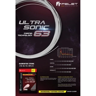 FELET สายเอ็นแบดมินตัน รุ่น ULTRA SONIC 63