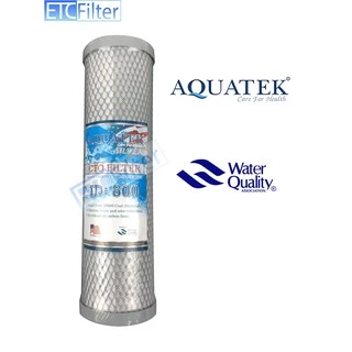 ไส้กรอง Block Carbon (CTO) ขนาด 10 นิ้ว Aquatek ID 800 รุ่น upgrade
