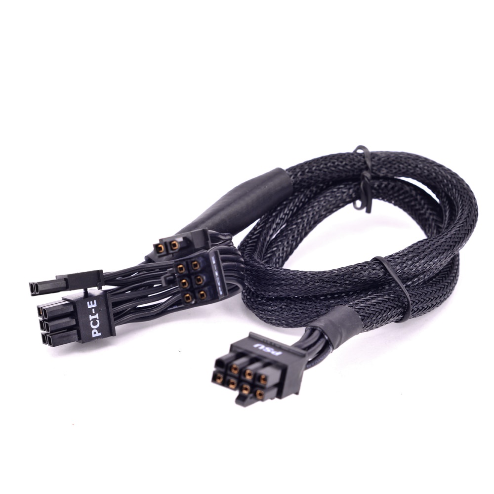 For SilverStone STRIDER GOLD S SERIES 850W 750W CPU 4+4pin 8Pin EPS 12V CPU SATA Molex Cable 6+2pin PCIe Power Supply Ca #8