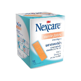 3เอ็ม เน็กซ์แคร์™ พลาสเตอร์ผ้า 19 x 60 มม. 100ชิ้น/กล่อง 3M Nexcare™ Sterile Fabric Bandages 19 x 60 mm. 100Ea/Box