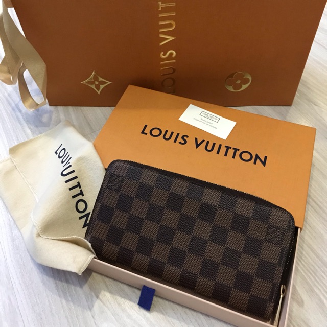 LV Zippy Wallet Damier  (ปี 18)