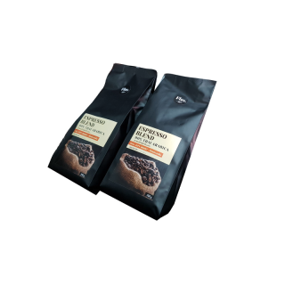  คั่วเข้ม - Dark roast  กาแฟสด อราบิก้าแท้ % จากเชียงใหม่ บริการบดฟรี