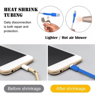 ท่อหด หุ้มสายไฟต่างๆ หุ้มสายหูฟัง หุ้มสายชาร์จ(Heat Shrinkable Tube) ยาว 1 เมตร ONE DD
