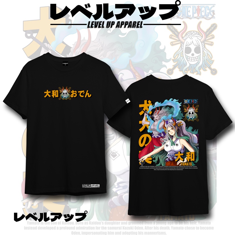 เสื้อยืด cotton Yamato One Piece Anime Shirt