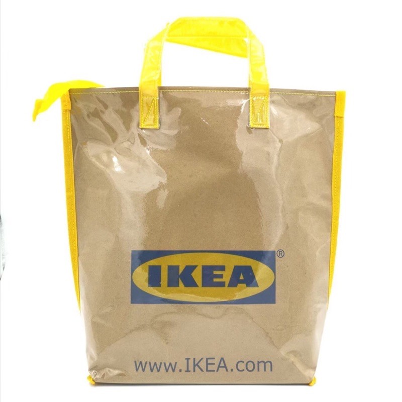 กระเป๋าถุงกระดาษแบรนด์ IKEA เคลือบใส