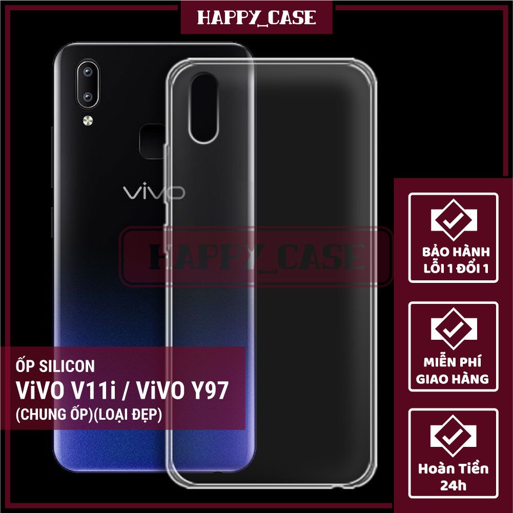 เคส VIVO V11i / Y97 (CANG CASE)(BEAUTIFUL TYPE) ซิลิคอนใสบาง